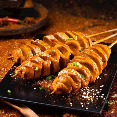 淄博同款烧烤料韩式烤肉蘸料烧烤撒料炸串烤串烤肉户外用辣椒干碟图2