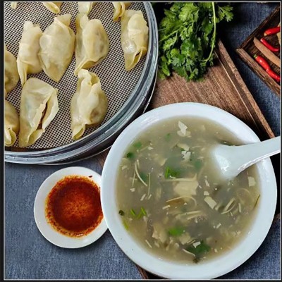 黑椒酸辣汤家用早晚餐煮疙瘩汤调味料饭店煮黑椒酸辣汤调味料图2