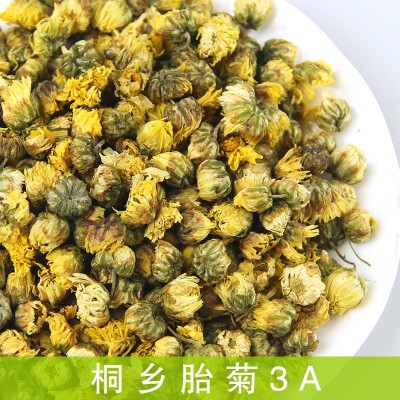 海泰新货桐乡胎菊批发 胎菊王散装杭白菊 菊花茶批发胎米产地直发图4