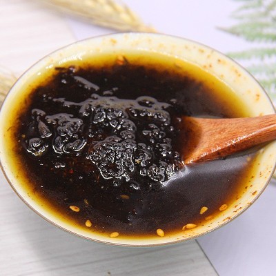 千里香馄饨汤调料商用1kg正宗福建配方馄饨汤云吞调味料黑葱油酱图2