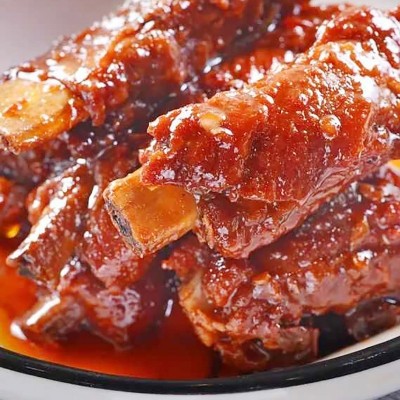 大棒骨酱汁 餐饮红烧排骨猪蹄复合料包卤牛羊肉袋装大棒骨调味酱图2