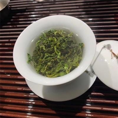 日照绿茶 明前茶 小叶雪青芽茶 散装 三月茶叶 袋装500g包邮图3