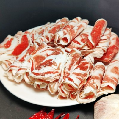 吉林延边羊肉卷生鲜羊肉批发羊肉卷方便涮火锅 羊汤厂家直发图2