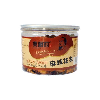 【休闲礼品】麻辣花生 礼盒装五香花生休闲零食多味花生215g*6瓶图2