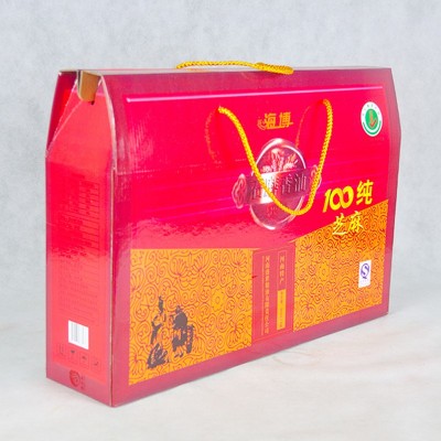盛世白芝麻香油礼盒 火锅拌菜煲汤调饺子馅350ml*6瓶/提图3