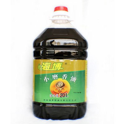 驻马店纯白芝麻香油批发石磨 芝麻油商用凉拌菜拌饺子馅佐餐油20L图2