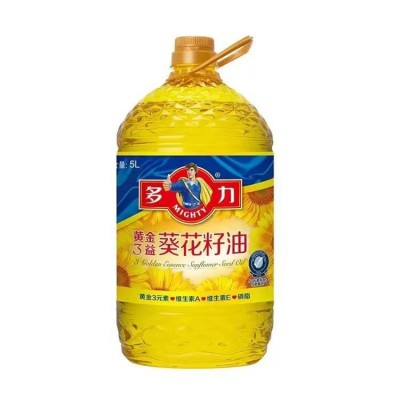 多力黄金三益葵花籽油5L厂家批发图4