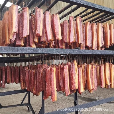 湖南腊肉柴火烟熏腊肉农家自制土猪前腿后腿腊肉非四川贵州湖南特图2