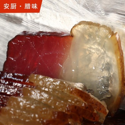 四川腊肉烟熏腊排骨香肠农家自制荣昌土猪后腿肉重庆特产腊味批发图3