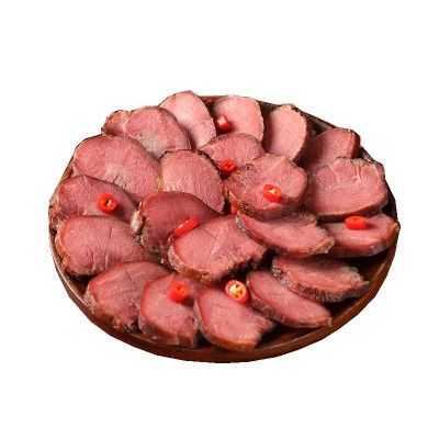四川特产腊肉农家柴火烟熏腊猪舌口条批发500g装熏肉图5