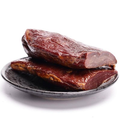 【腊制品】 辰溪县烟熏黄牛肉腊肉饲草放养牛农家青壮牛肉500g图5