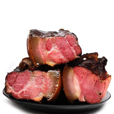 【腊制品】 辰溪县后腿腊肉猪大腿烟熏肉不咸瘦肉带皮500g图5