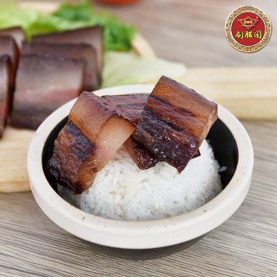厂价发货批发广式五花斗肉黄圃腊肉咸甜可香烤肠餐饮饭店中山适用图4