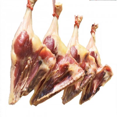 （厂家发货）美味新鲜风干身腊鸭腿腿咸鸭腿肠腊肉批发零售餐饮图4