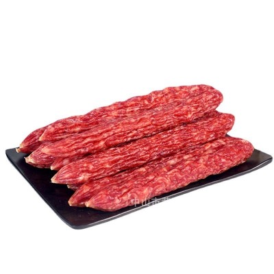 广式精瘦腊肠腊肉加瘦广味广东瘦肠黄圃香肠腊肉咸甜味瘦肉肠批发图4