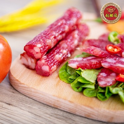批发广式广味腊肠广东香肠腊肉散装猪肉香肠烤肠 餐饮中山黄圃厂图2