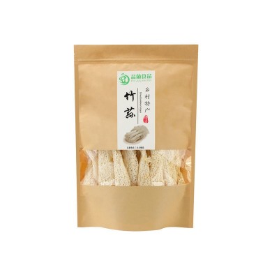 庆元土特产竹荪干货50G袋装食用菌类煲汤食材新鲜竹笙菌 菇批发厂图5