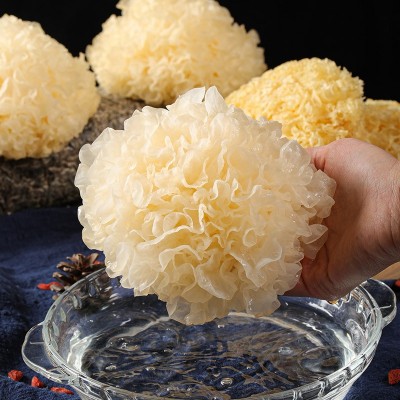 【集采】椴木小银耳干货碎银耳 白木耳无薰硫丑耳出胶糯雪耳图3