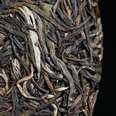 哲思号倚邦普洱茶生茶饼200克易武古树茶叶弯弓落水洞天门山曼松图4