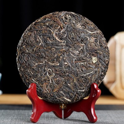哲思号易武普洱茶生茶整提5饼2499克古树茶饼茶落水洞麻黑薄荷塘图4