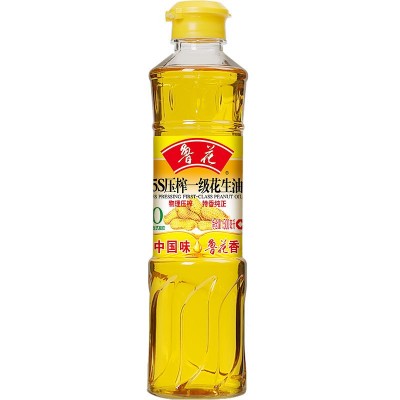 官方直营 鲁花5S物理压榨一级花生油500ml煎炒炸家用食用粮油正品图4