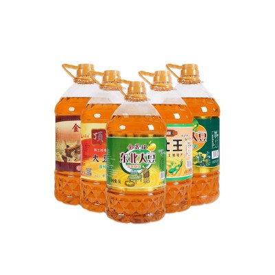 家庭实用装5L大豆油 金晟旺非转基因大豆 商用图5
