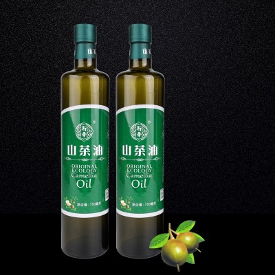 有机山茶油纯正山茶籽油冷榨一级茶子油食用孕妇和婴幼儿油礼盒装图2
