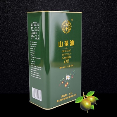 山茶油礼盒装山茶油低温冷榨食用油基础油团购节日送礼厂家批发图4