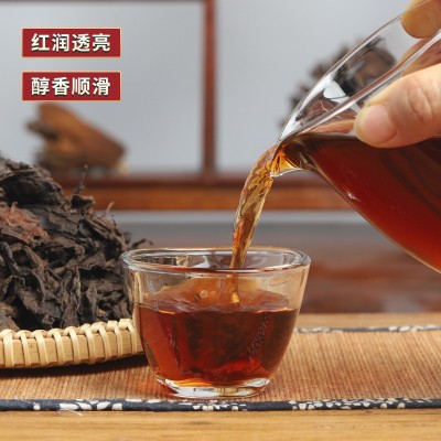 路氏茶业 批发云南普洱熟茶正味熟茶普洱散茶勐海500克普 洱茶散茶图2