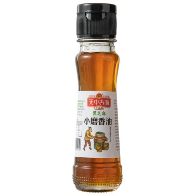 纯黑芝麻油60ml玻璃瓶油碟火锅调味油凉拌菜小磨香油驻马店特产图4