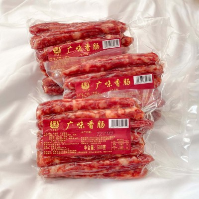 正宗广式风味腊肠江门香肠烤肠咸甜味腊肠代发猪肉炸串香肠批发图6