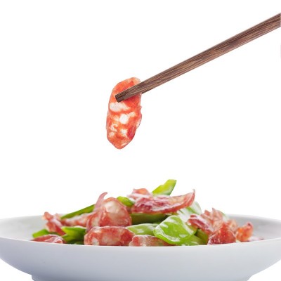 喜上喜一级腊肠500g+特级腊肠500g组合装 深圳老字号国企经营腊味图3