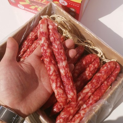 包邮丁丰精一腊肠 5斤一箱 广式腊肠广味香肠煲仔饭茶餐厅螺蛳粉图3