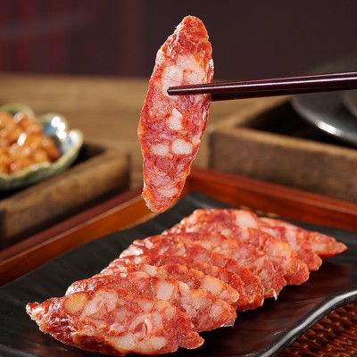 麻辣肠风味腊肠香肠 5斤装长条粗麻辣味腊肠香肠箱装散装批发 宣图2