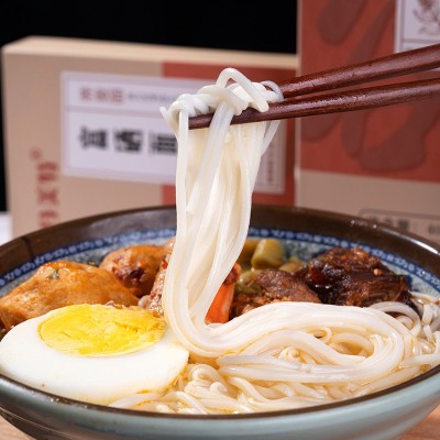 富硒荞麦面400g*1袋谷物粗粮速食鸡蛋面方便早餐杂粮龙须挂面条图2