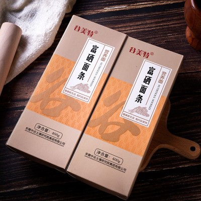 富硒营养面400g*1盒方便主食早餐速食面条长白细龙须挂面现货批发图4