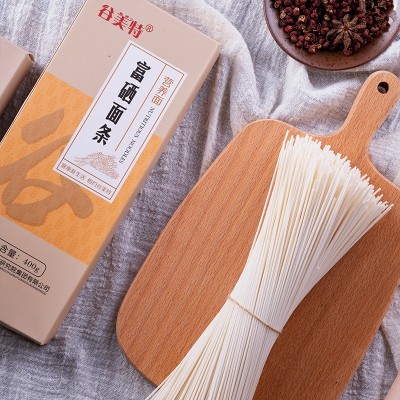 富硒营养面400g*1盒方便主食早餐速食面条长白细龙须挂面现货批发图2