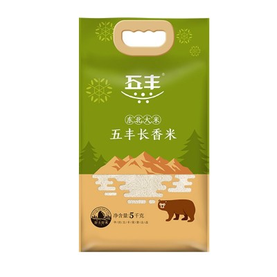 五丰东北大米五丰长香米5kg/袋图2