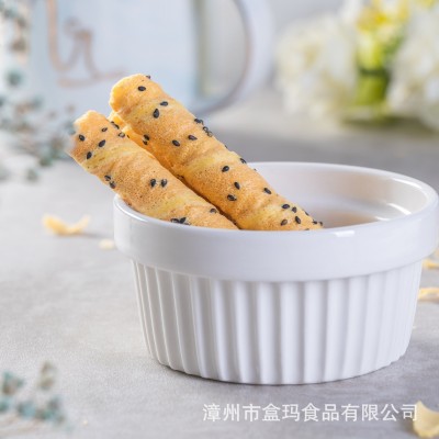 【源头厂商】黑芝麻蛋卷 微商直发 儿童休闲口水零食 独立袋装图5