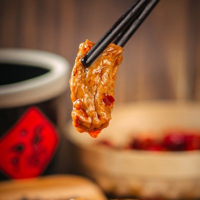 糯娃辣上瘾酱香豆腐干麻辣豆腐重庆美食网红小吃重庆特产特色零食图4