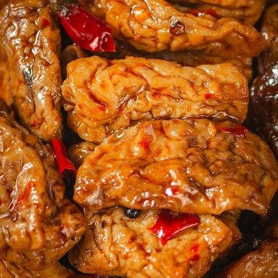 糯娃辣上瘾酱香豆腐干麻辣豆腐重庆美食网红小吃重庆特产特色零食图3