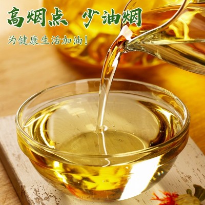 红花籽油新疆红果实红花籽油5升物理压榨精炼食用植物油图3