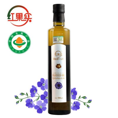 亚麻籽油新疆红果实有机亚麻籽油500毫升物理冷榨食用植物油图4