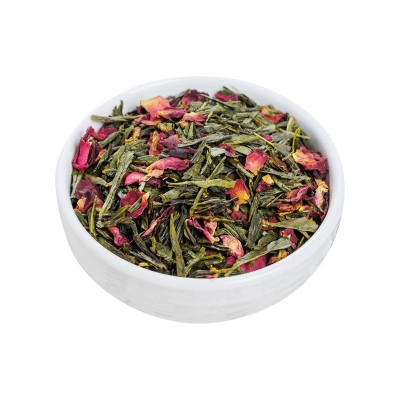 日式樱花煎茶调味绿茶冲调茶包日料餐饮用茶玫瑰花冷泡茶花果茶图5