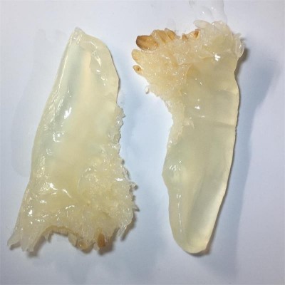 海蜇头批发广西长白花南越海蜇广东大白花非即食凉拌菜桶装海蜇丝图2