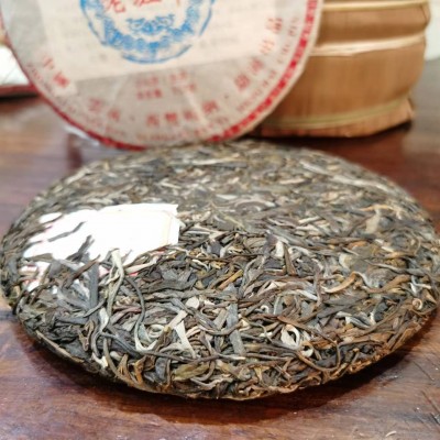 批发云南普洱茶生茶 2018年老班章七子饼茶 古树茶357克图2