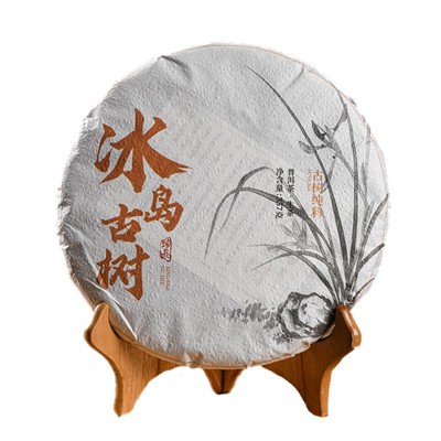 云南临沧冰岛古树普洱茶生茶饼357g大叶种老树茶原产地厂 家批发图5