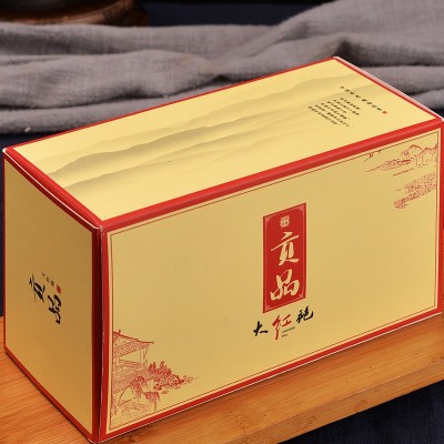 武夷山大红袍巧克力茶饼250g盒装 节日送礼武夷岩茶茶叶礼盒装图2