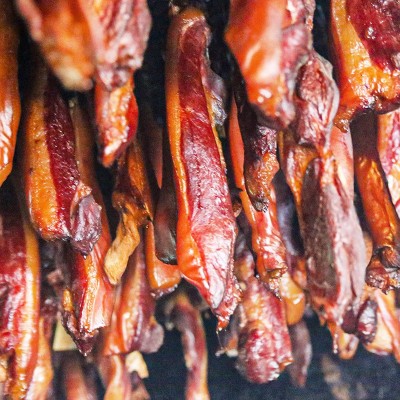 湖北恩施农家烟熏后腿腊肉 瘦腊肉四川柴火烟熏腌咸肉图2