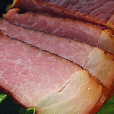 湖北恩施农家烟熏后腿腊肉 瘦腊肉四川柴火烟熏腌咸肉图3